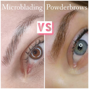Dermatopigmentatie verschil microblading powderbrows