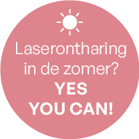 Dermatopigmentatie laserontharing in de zomer
